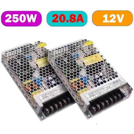 Alimentatore Switching 12V 1A Universale – Caricatore AC/DC Nuovo, Senza Marca