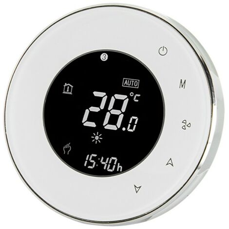 Termostato WiFi Beca BAC-6000ELNW Fan Coil  Bianco