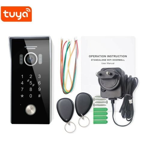 Tuya Videocitofono con Controllo Accessi Smart WiFi IP Full HD