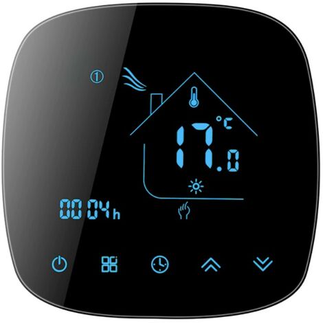 Termostato WiFi Beca BAC-001ELW Fan Coil  Nero