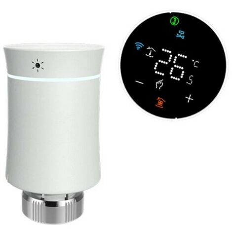 Valvola Termostatica ZigBee BECA BRT-100ZB Bianco