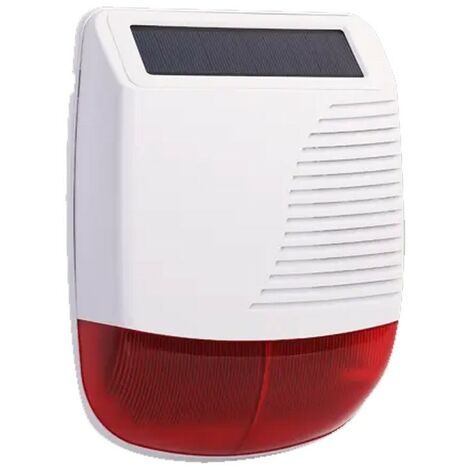Tuya Sirena con Pannello Solare Wireless da Esterno (1/4)