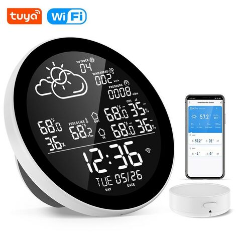 Tuya Stazione Meterologica Smart WiFi con Orologio