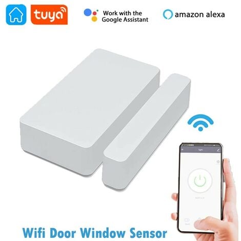 Rilevatore Temperatura E Umidità Wifi Intelligente Tuya, Sensore Temperatura  E Umidità Wireless Interno, Rilevamento Temperatura E Umidità, Notifica  Push App, Supporta Controllo Vocale Alexa E Assistant