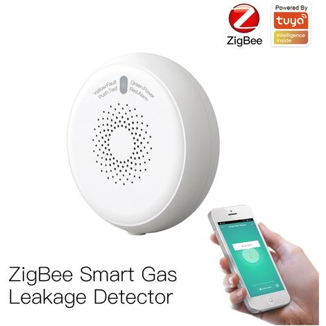 Tuya Rilevatore di Gas Metano Smart ZigBee con Sirena