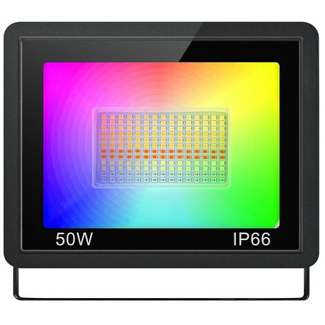 Tuya Faretto LED da Esterno Smart WiFi RGBCW 50W (1/5)