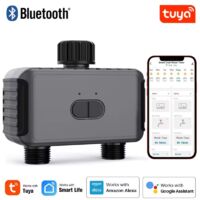Tuya Valvola di Controllo Irrigazione Automatica a 2 Zone Smart Bluetooth