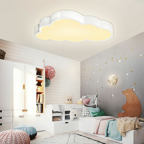 Plafonnier LED，Nuage plafonnier forme nuage salon chambre enfant