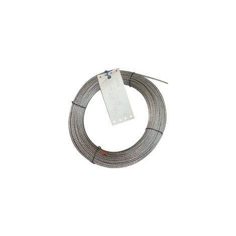 Bobine de fil perlé acier galvanisé (0,88 mm)