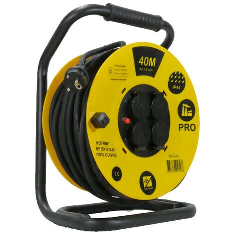 Enrouleur de câble Maxi Garant P17/16A/230V 50m H07RN-F 3G2,5 IP44