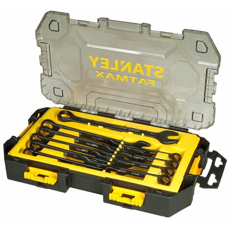 Stanley Juego de 10 llaves combinadas FMHT0-74717