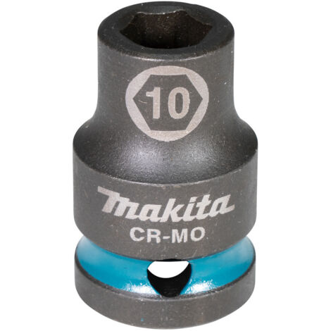 Llave de Vaso de Impacto 1/2" Makita E-16069, 10 x 38 mm (1/5)