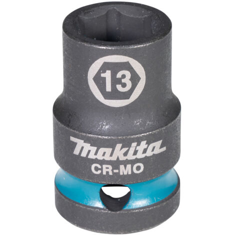 Llave de Vaso de Impacto 1/2" Makita E-16097, 13 x 38 mm