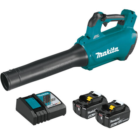 Makita DUB184Z soplador de mano BL 18V LXT 2 x 5ah baterías