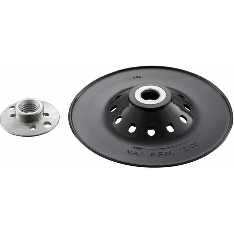 Plato de soporte de nylon para amoladoras M14. Diam 125mm Stanley STA32110-XJ