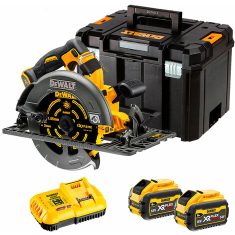 Dewalt DCS579 Flexvolt sierra circular 190mm pack con 2x9ah baterías