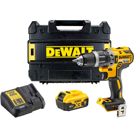 Dewalt DCD796 taladro combinado sin escobillas 18V XR con batería de 5.0ah y cargador