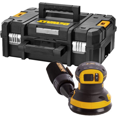 Dewalt – Lijadora orbital 125 mm XR 18V – Motor Brushless – Control de velocidad – Bajo índice de vibraciones – Compatible con sistema Air Lock (1/10)
