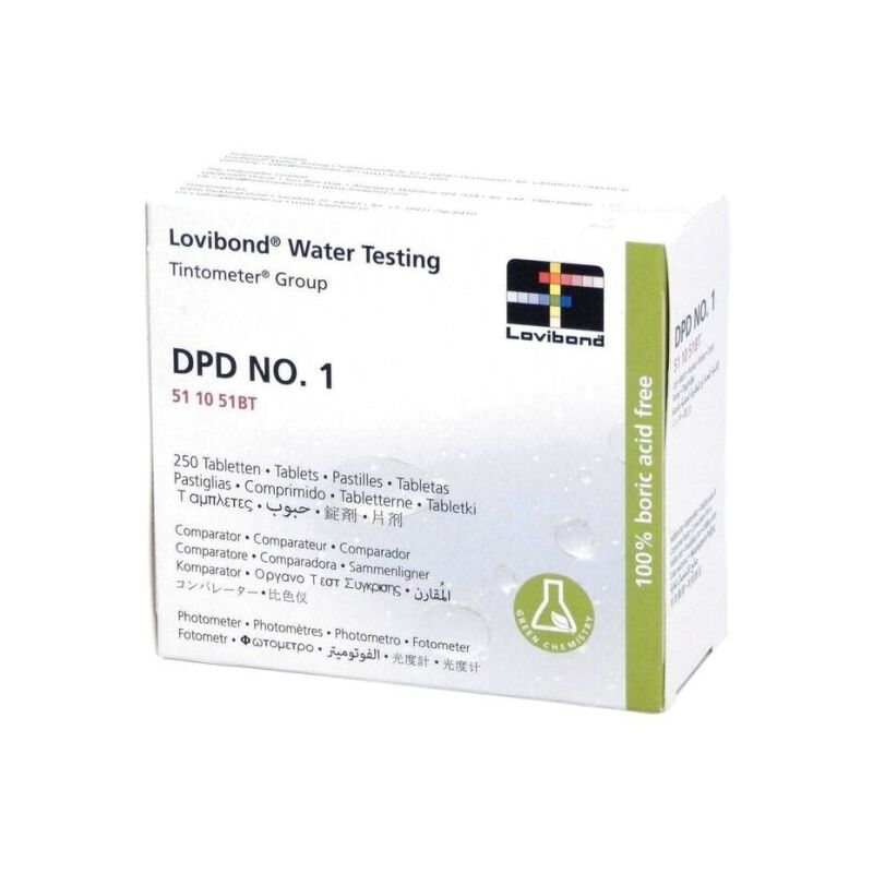 Réactifs pour testeur électronique photomètre Scuba 2 DPD1 chlore libre - boite de 250 2