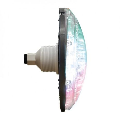 Projecteur LED couleur RGBW pour piscine – Éclairage personnalisable – Montage facile sur prise balai – Diamètre 220 mm - GAX30