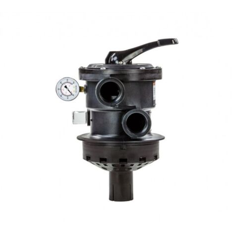 Hayward – Vanne piscine 6 voies SP0714TE – Raccord 1 1/2' – Remplacement pour filtres S0166T/S0210T/S0244T – Matériau durable