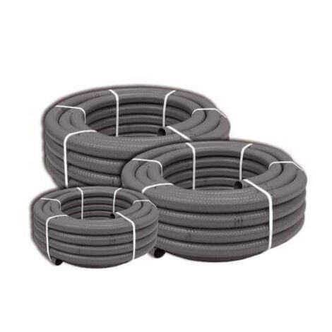 Fixtout – Tuyau d'aspiration de piscine PVC flexible 50 mm – Longueur 25 m – Résistance aux UV et produits chimiques – Installation facile (1/3)