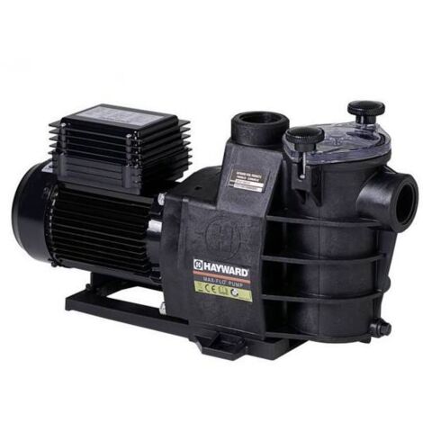 Pompe de filtration Hayward Max Flo (Maxflo) - - Type 0,75 cv - TRIPHASÉ - 0,63 kW - 11 m3/h