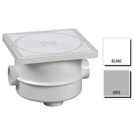 Astral – Boîte de connexion étanche ¾' en ABS blanc – 3 entrées/sorties – Installation facile pour projecteurs compatibles – Dimensions compactes