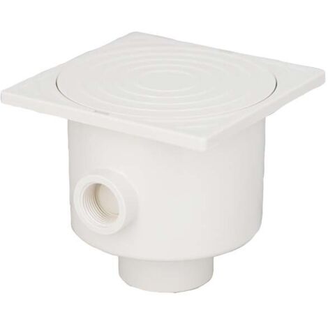 Astralpool – Kit complet de pièces à sceller de piscine – Boîte de connexion à coller Ø50 mm – Coloris blanc pour éclairage discret