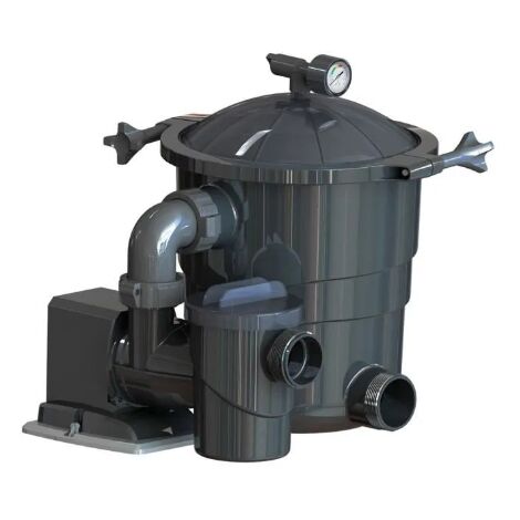 Poolex – Filtre à sable 4.8m³/h – Ultra silencieux 80W – Filtration ultra fine 3 microns – Compatible toutes piscines hors-sol et semi-enterrées
