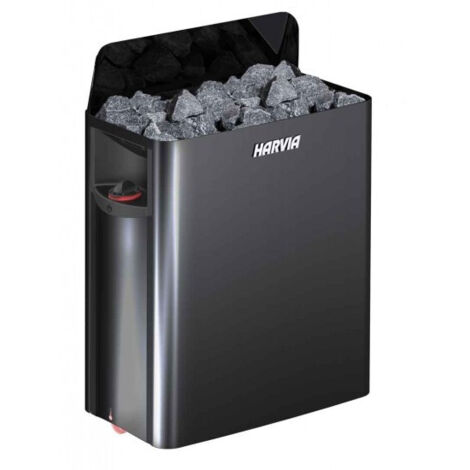 Poêle The Wall black 4,5 à 8 kW Harvia - Puissance poêle: 8 kW