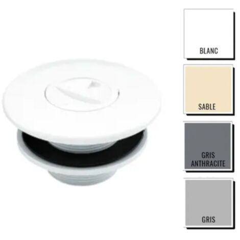Prise balai AstralPool Prestige avec écrou 2" - piscine coque couleur Sable