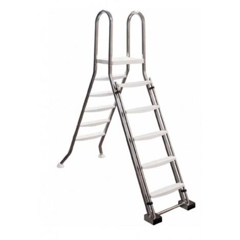 Échelle double Astral en inox pour piscine hors-sol
