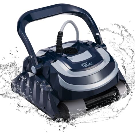 Poolstar – Robot nettoyeur de piscine – Nettoyage jusqu'à 120 m² – Filtration 5μm – Longueur câble 17 m – Puissance 130 W – Compatible tous revêtements (1/5)