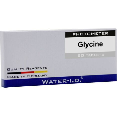 Water ID 50 Tabletten Glycin für PoolLab Tablettes A885392