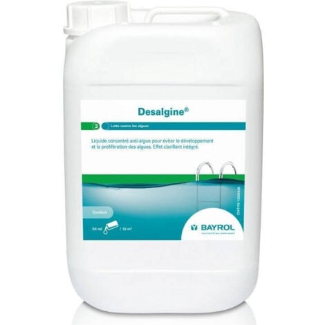 Algicide et clarifiant d'eau Bayrol Desalgin Classic 3L -