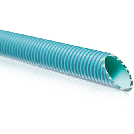 Fitt – Tuyau d'aspiration piscine 25 m x Ø 50 mm – PVC spiralé haute performance – Résistant aux agents chimiques – Garantie 10 ans