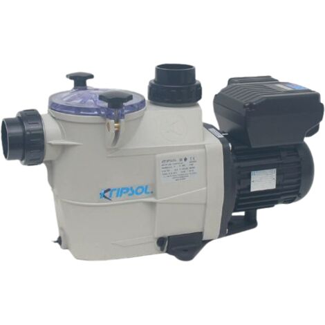 Kripsol – Pompe piscine KSE VS 150 – Débit max 21 m³/h – Puissance 1,50 kW – Silencieuse et écoénergétique – Compatible eau salée jusqu'à 4 g/L (1/2)