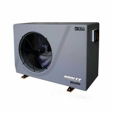 Poolex – Pompe à chaleur piscine Full Inverter 150 – Puissance 14,5 kW – COP jusqu'à 16,1 – Compatible traitement au sel – Dimensions 907 x 334 x 656 mm