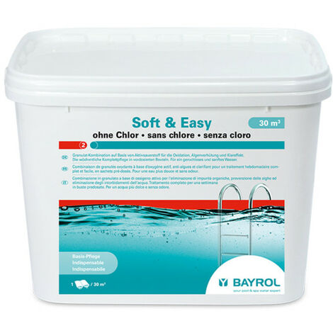 Bayrol Soft & Easy - Traitement sans chlore Granulés 4,48kg