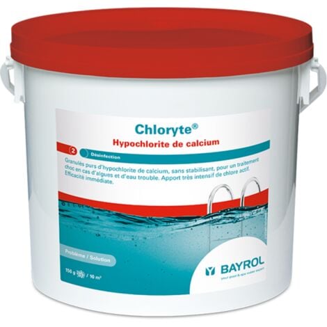 Chlore non stabilisé Bayrol Chloryte Traitement de l'eau - 5 kg