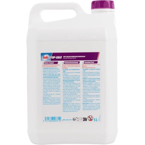 Anti-calcaire liquide hth STOP-CALC 5 litres - 5 litres