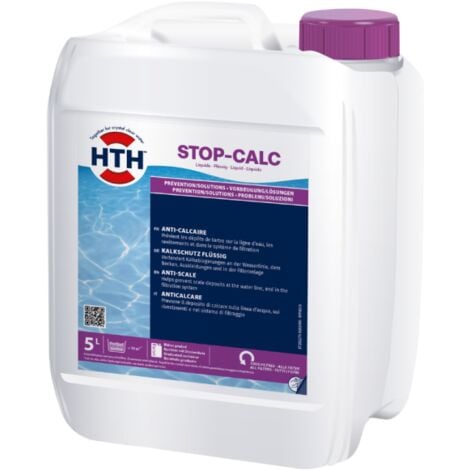Anti-calcaire liquide hth STOP-CALC 5 litres - 5 litres