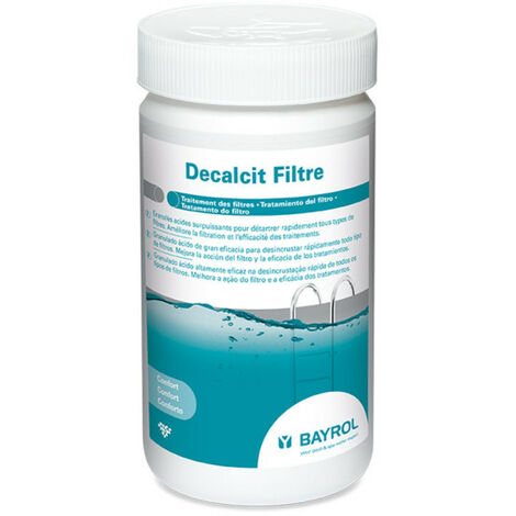 Bayrol – Détartrant pour filtre piscine 1 kg – Granulés à dissolution rapide – Élimine dépôts calcaires – Compatible tous systèmes de filtration