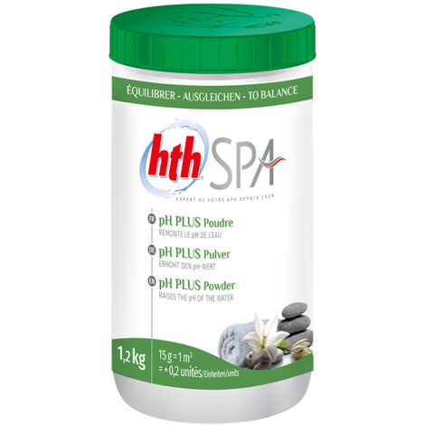 pH plus poudre pour spa 1,2 kg - HTH