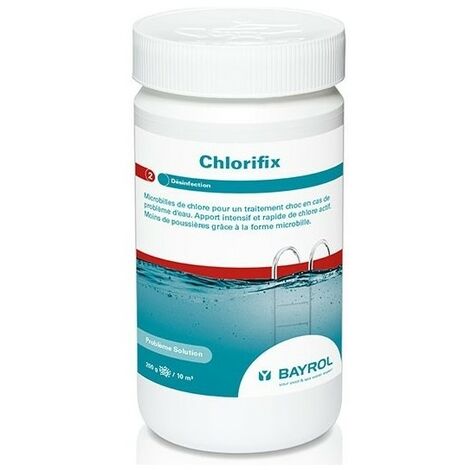 Bayrol – Chlore choc granulés 1 kg – Désinfectant chloré pour piscine – Dissolution rapide et sans dépôt – Élimine bactéries et impuretés