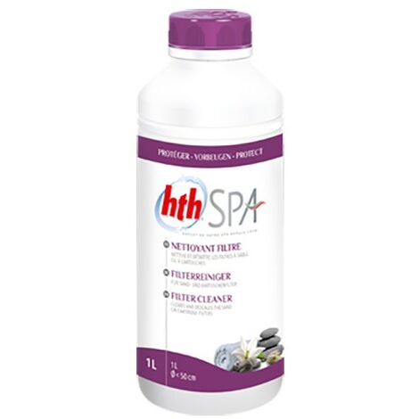 Nettoyant filtre détartrage hth Spa 1 litre - 1 litre