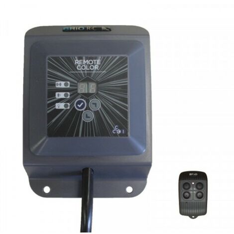 Contrôleur radio pour projecteur couleur – Alimentation 230V – Indice de protection IP55 – Télécommande 50m – Compatible avec projecteurs CCEI – Brio