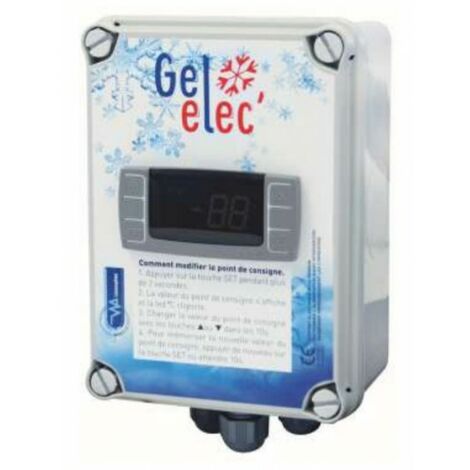 Coffret Hors-Gel Gelélec – Protection antigel automatique pour piscine