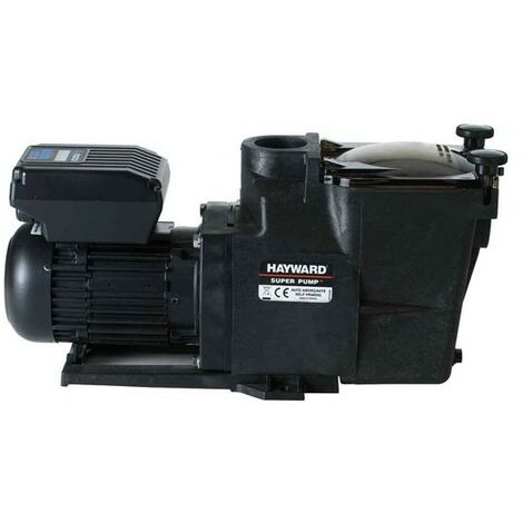 Hayward – Pompe pour piscine à vitesse variable 1,5 CV – Débit max 18 m3/h – Compatible eau salée – 3 vitesses programmables (1/10)